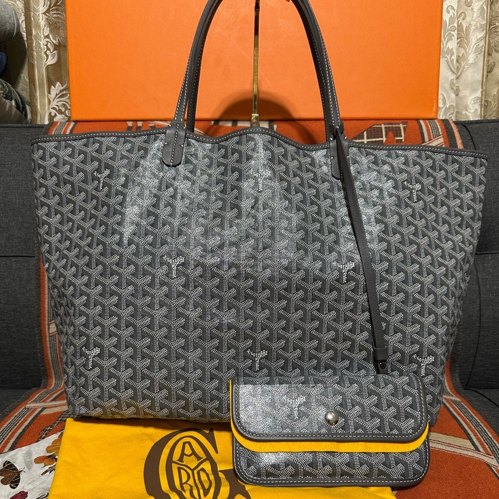 GOYARD ❤️🌟 SAINT LOUIS GM TOTE BAG W/ POUCH⭐️